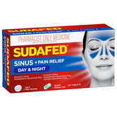 Sudafed Day&Nght Tab 24